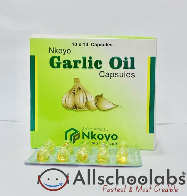Nkoyo Garlic Oil Capsules -Pack