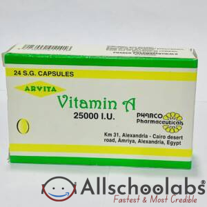 Arivita Vitamin A Tablet 25000IU X24