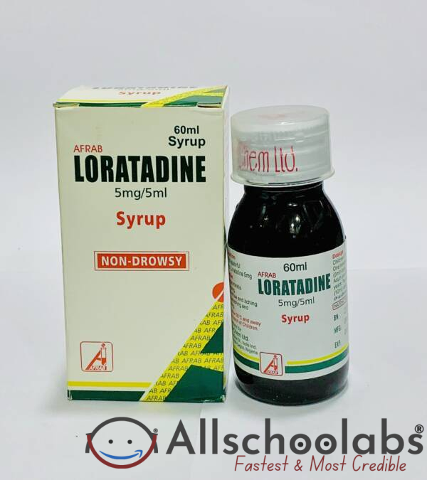 Afrab Loratadine Syrup 60ml