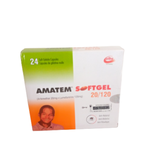 Amatem forte soft gel By 24 20/120Mg