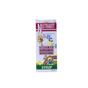 Nutravit Vitamin Supplement With Lysine Syrup For Children, 60ml
