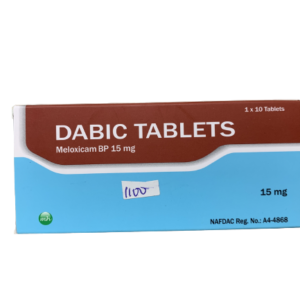 MH Dabic Tablets Meloxicam BP 15mg, 1 x 10 Tablets