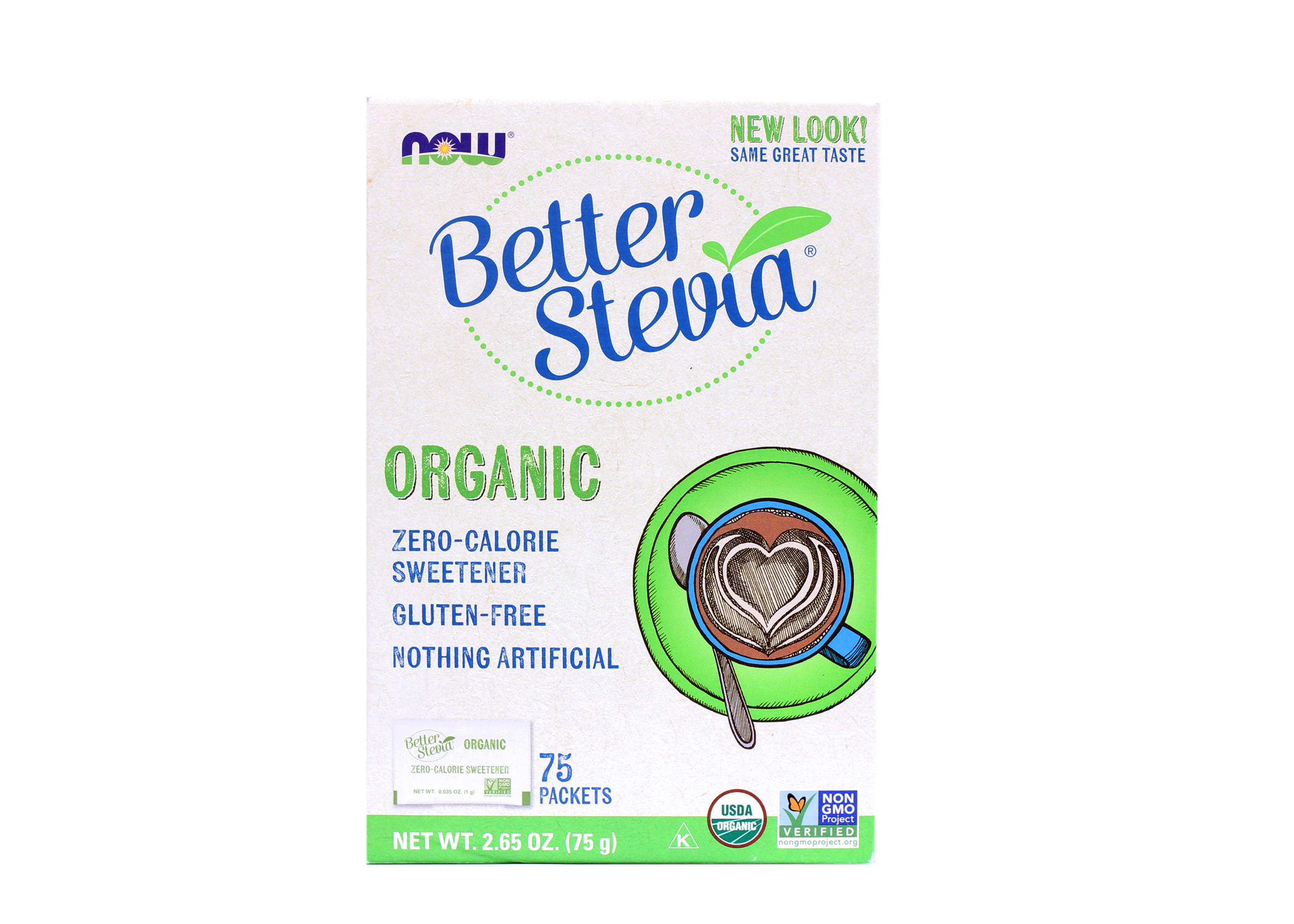 Better Stevia ? Calorie-Free Natural Sweetener (75 Packets)