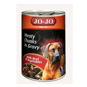 Jojo Chunks in Gravy with Beef and Vegetables