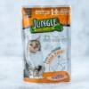 Jungle +1 pouch Sterilized Chicken in gravy 100g (single piece)