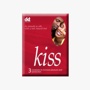 Kiss Condoms are Lubricated With A Silky, Natural Feeling For Increased Pleasure