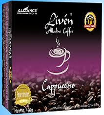 LIVEN ALKALINE COFFEE CAPPUCINO