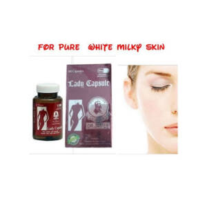 Lady Capsules increase the collagen tissue under the skin and makes the skin whiter