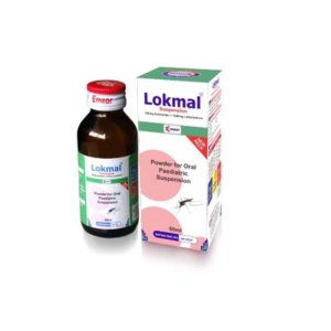 Lokmal Suspension 60ml - 180mg Arthemether + 1080mg Lumefantrine