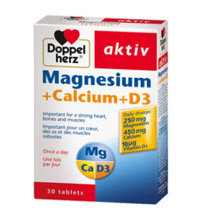 Doppelherz Magnesium + Calcium + D3