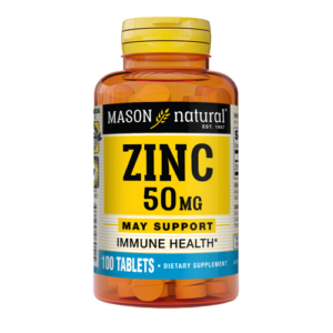 Mason Natural Zinc 50mg, 100 Tablets