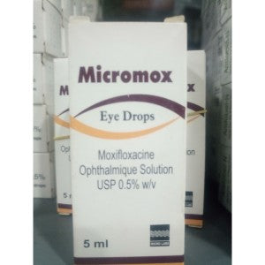 Micromox Moxifloxacin Eye Drops Solution