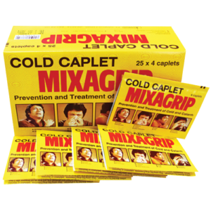 Mixagrip Cold Caplet, 4 Caplets