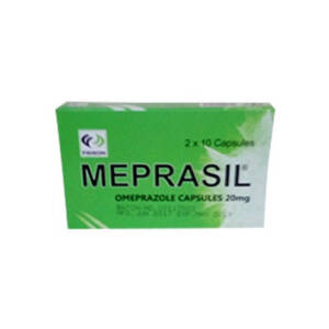 Meprasil Omeprazole Capsules 20mg