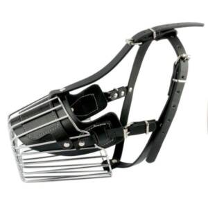 Metal Basket Design Muzzle for Dogs