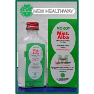 Moko Mist Alba Magnesium Suplhate 80g Saline Purgative, 200ml