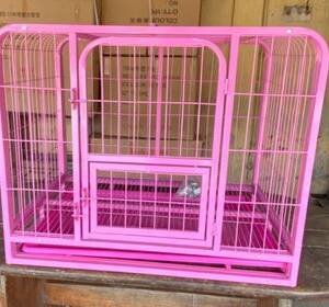 Curved edge heavy metal cage with tyre(95*65*80cm)