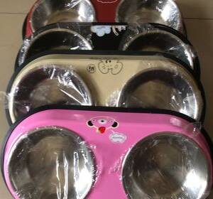 Colored metal double diner(Large)