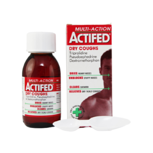 Actifed Multi-Action Dry Coughs, 100ml