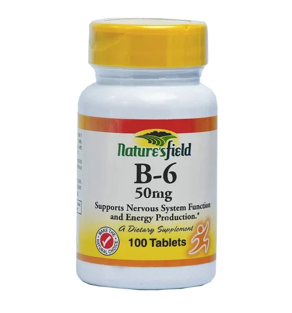 Nature?s Field Vitamin B-6 50mg