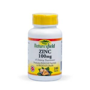 NATURE?S FIELD ZINC 100MG (100 TABLETS)