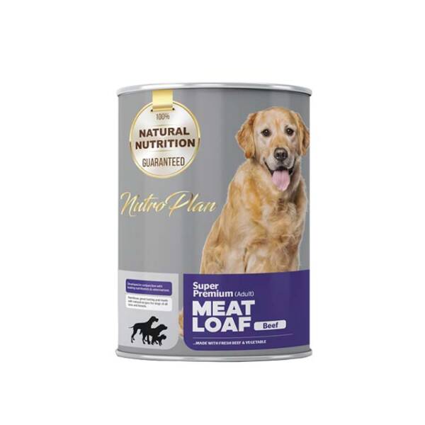 Nutro Plan Beef Meat Loaf Adult
