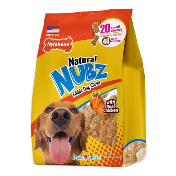 Nylabone Nubz Natural Edible Dog Chews