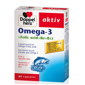 Doppelherz Omega-3 (60 Capsules) 36Pkt/Ctn
