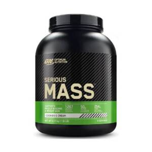 Optimum Nutrition Serious Mass 6lbs; Cookies & Creme