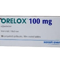 Orelox 100mg Cefpodixime Tablet