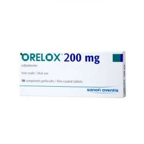 Orelox 200mg Cefpodixime Tablet