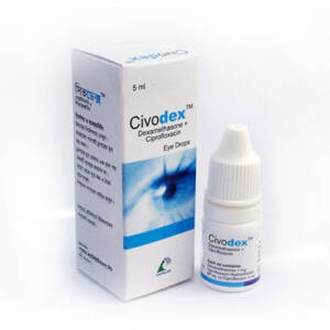Civodex Eye drops treat bacterial disease of the eye