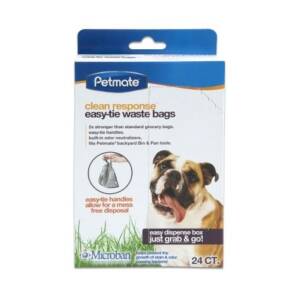PETMATE CLEAN RESPONSE  EASY-TIE WASTE BAGS
