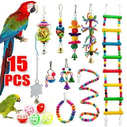 Parrot toy 15 in 1