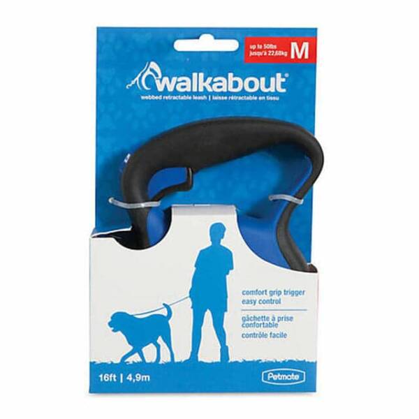 Petmate Walkabout Retractable Leash (medium)