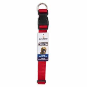Petmate Adjustable Dog Collar (Red)