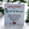 MERRY CHRISTMAS TO MY BEST FRIEND