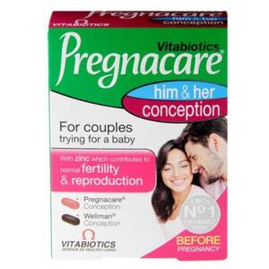 PREGNACARE CONCEPTION HIM/HER (60 TABLETS)