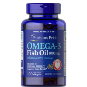 Puritan?s Pride OMEGA-3 Fish Oil/100softgel