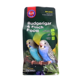 R&M Budgerigar & Finch Bird Food 908g