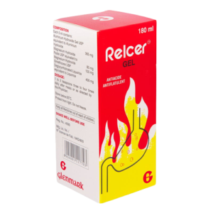 Glenmark Relcer Gel Antiflatulent, 180ml