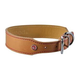 Rosewood Luxury Leather Collar, Tan