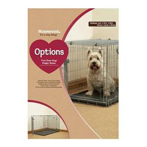 Rosewood Options Two Door Puppy/Dog Home ? Medium