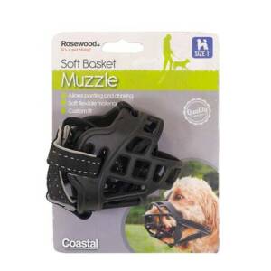 Rosewood Soft Basket Muzzle Size 1