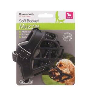 Rosewood Soft Basket Muzzle Size 2