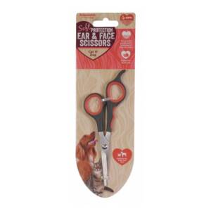 Soft Protection Salon Grooming Ear/Face Scissors