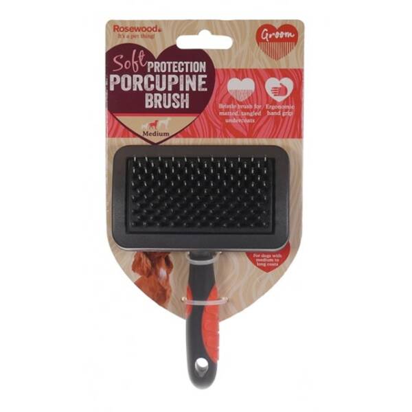 Rosewood Soft Protection Porcupine Brush ? Medium