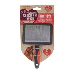 Rosewood Soft Protection Salon Grooming Slicker Brush ? Large