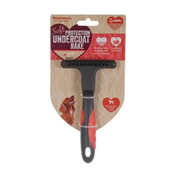 Rosewood Soft Protection Undercoat Rake Comb ? Small