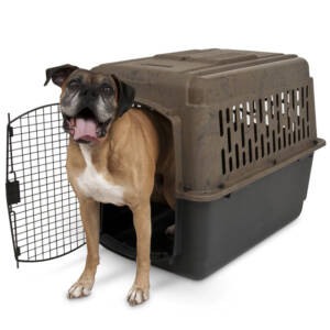 Ruffmaxx Single Door Camo Dog Crate 50-70lbs